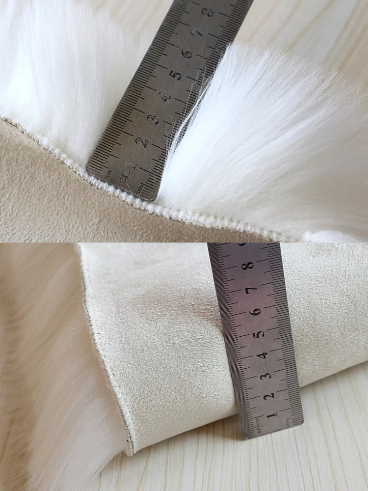 Plush Faux Sheepskin Chair Mat