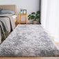 Plush Grey Velvet Anti-Slip Rug