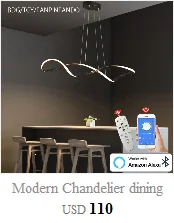 Polished Chrome Modern LED Chandelier