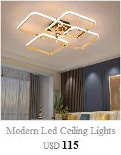 Polished Chrome Modern LED Chandelier