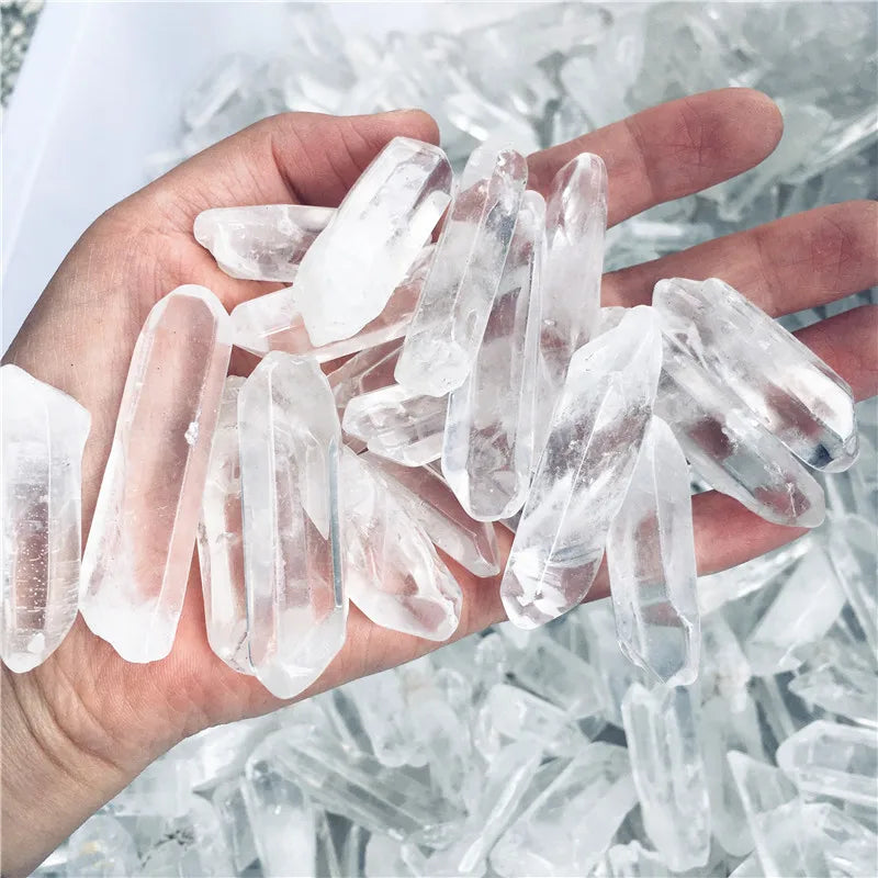 Polished Clear Quartz Crystal Point