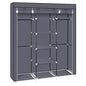 Portable 69 Inch Non-Woven Wardrobe