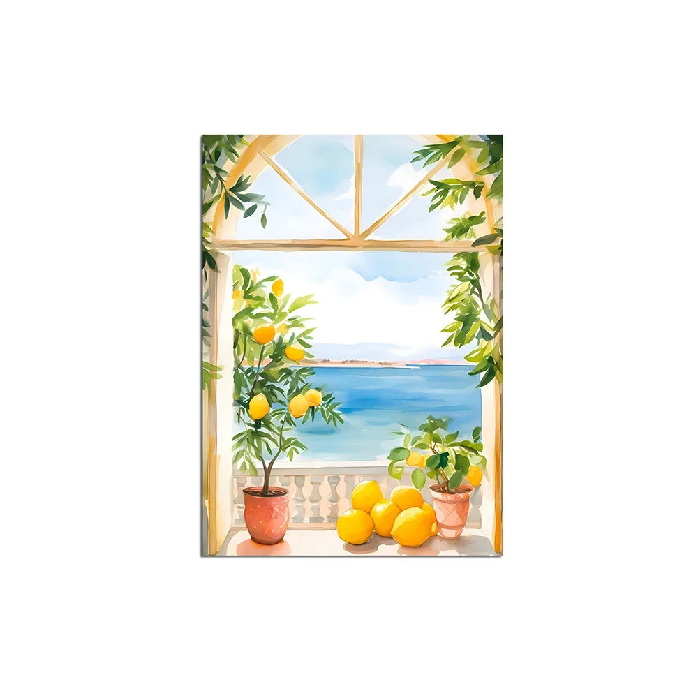 Positano Vintage Spritz Canvas Art