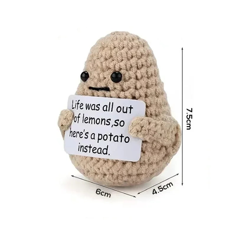 Positive Energy Plush Potato Doll