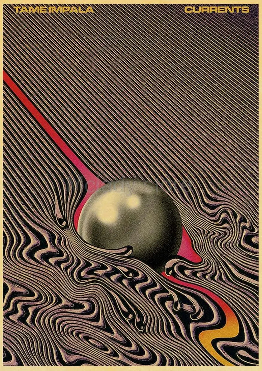 Psychedelic Vintage Art Paper Poster