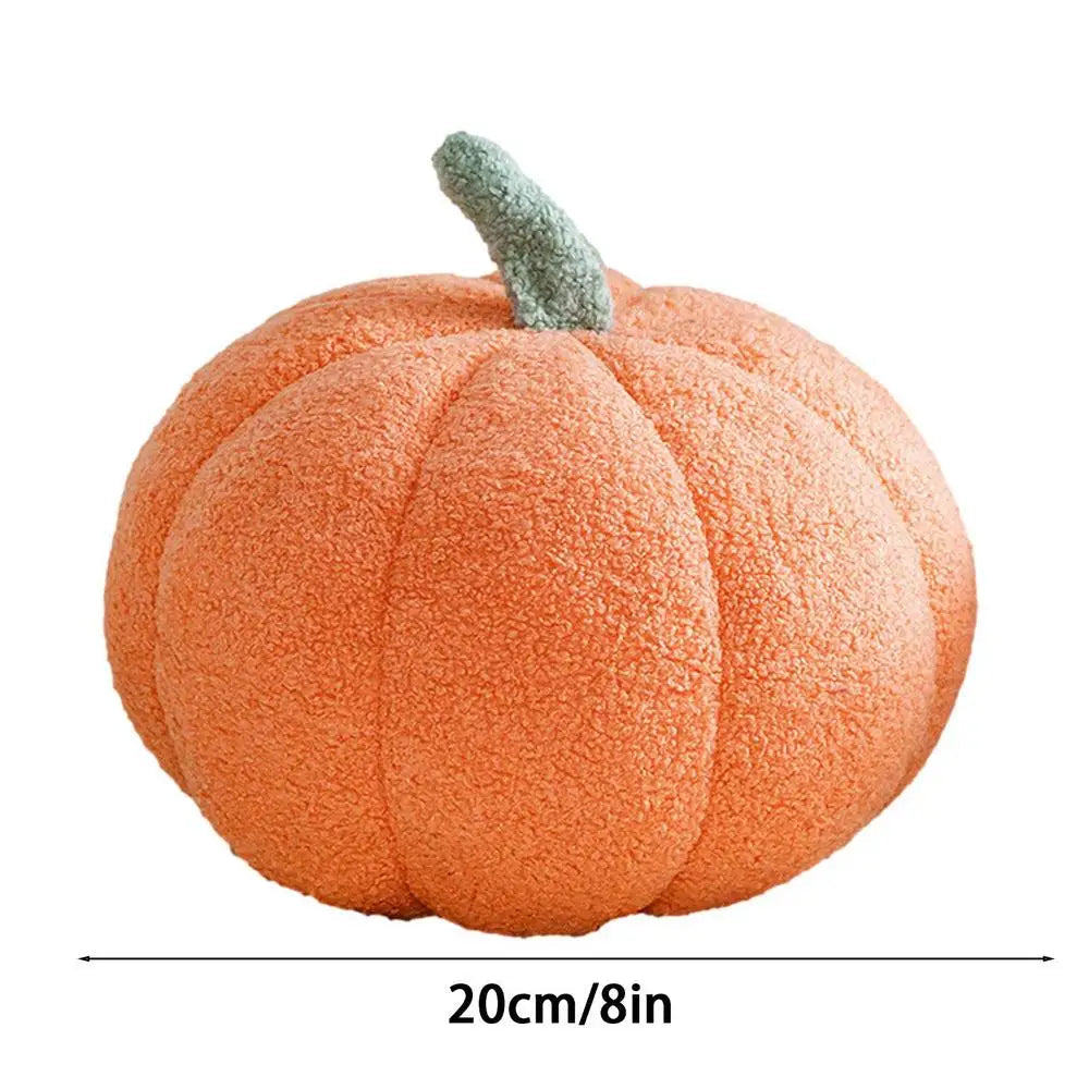 Pumpkin Plush Pillow for Halloween Decor