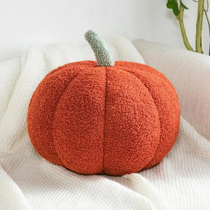 Pumpkin Plush Pillow for Halloween Decor