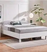 Queen Upholstered Platform Bed with Storage