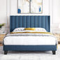 Queen Upholstered Platform Bed with Storage