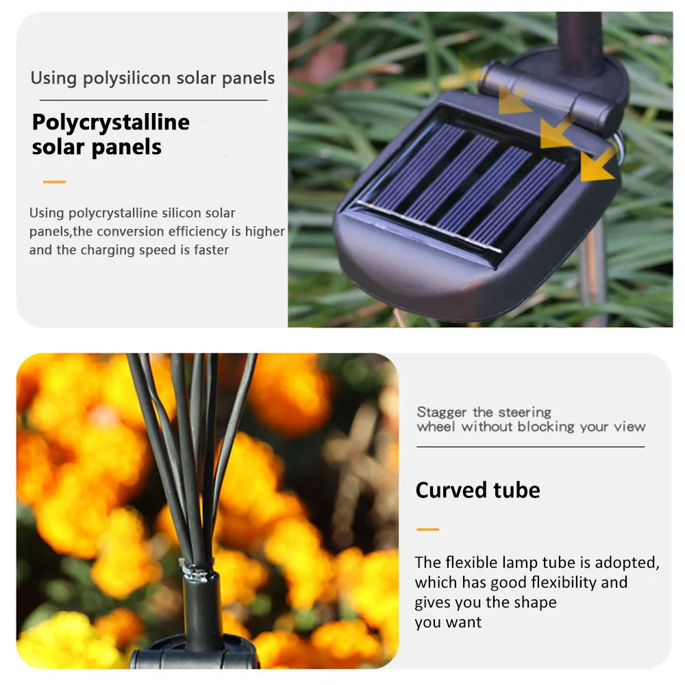 RGB Solar Firefly Landscape Lights