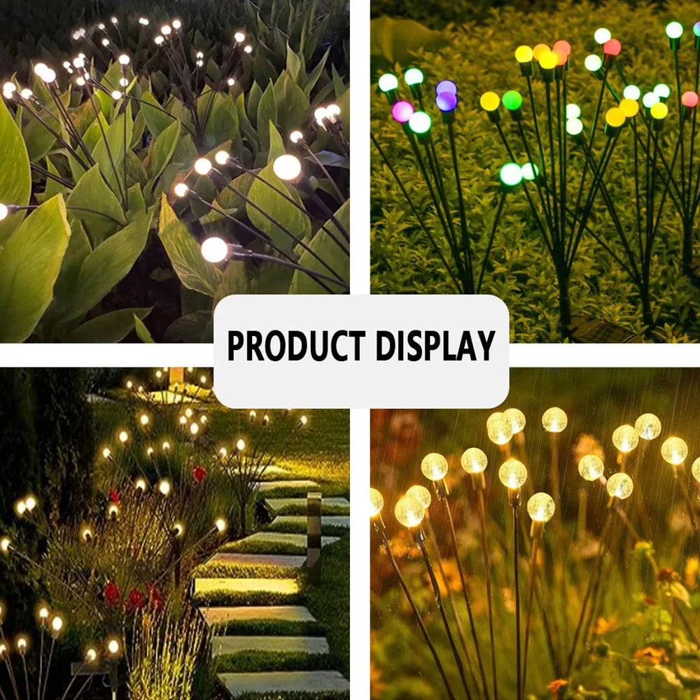 RGB Solar Firefly Landscape Lights