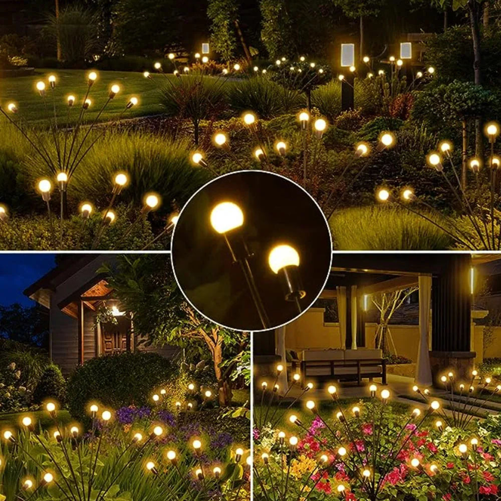 RGB Solar Firefly Landscape Lights