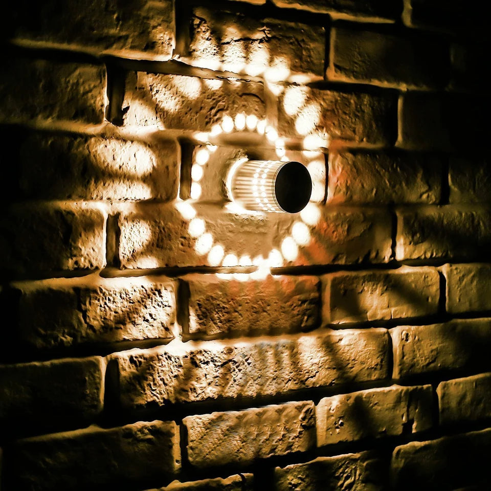 RGB Spiral Hole LED Wall Lamp