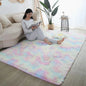 Rainbow Heart Kids Carpet Rug