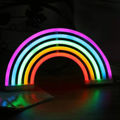 Rainbow LED Neon Sign Light