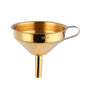 Rainbow Stainless Steel Funnel with Strainer