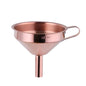 Rainbow Stainless Steel Funnel with Strainer