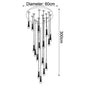 Raindrop Crystal Chandelier Light Fixture