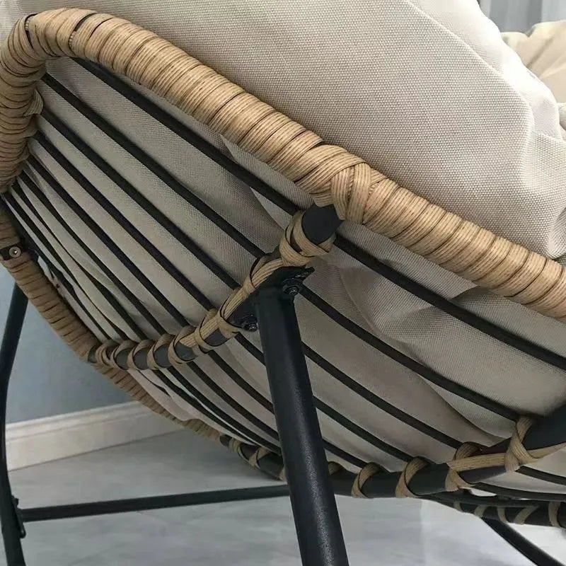 Rattan Rocking Chair for Relaxation