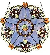 Ravens Moonlight Tiffany Floor Lamp