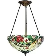 Ravens Moonlight Tiffany Floor Lamp