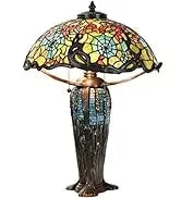 Ravens Moonlight Tiffany Floor Lamp