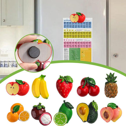 Realistic Food Magnetic Stickers