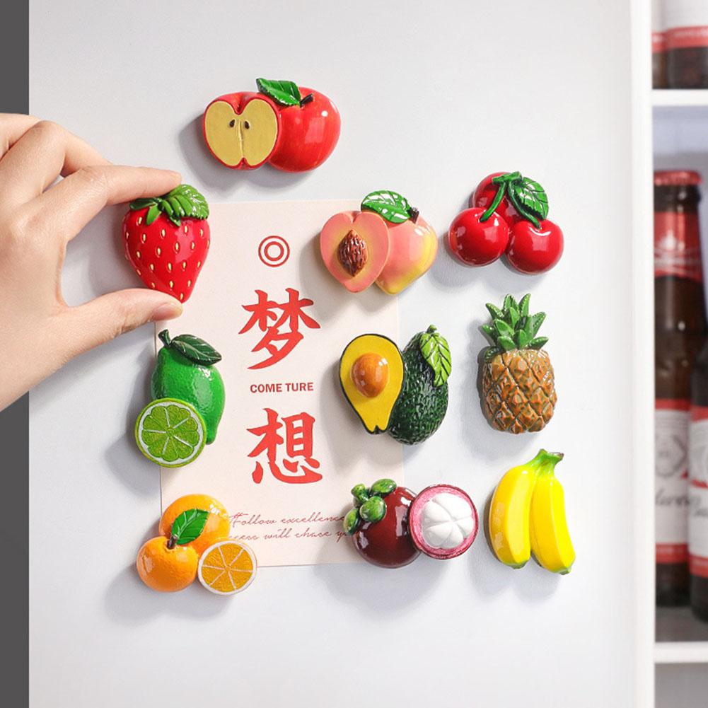 Realistic Food Magnetic Stickers