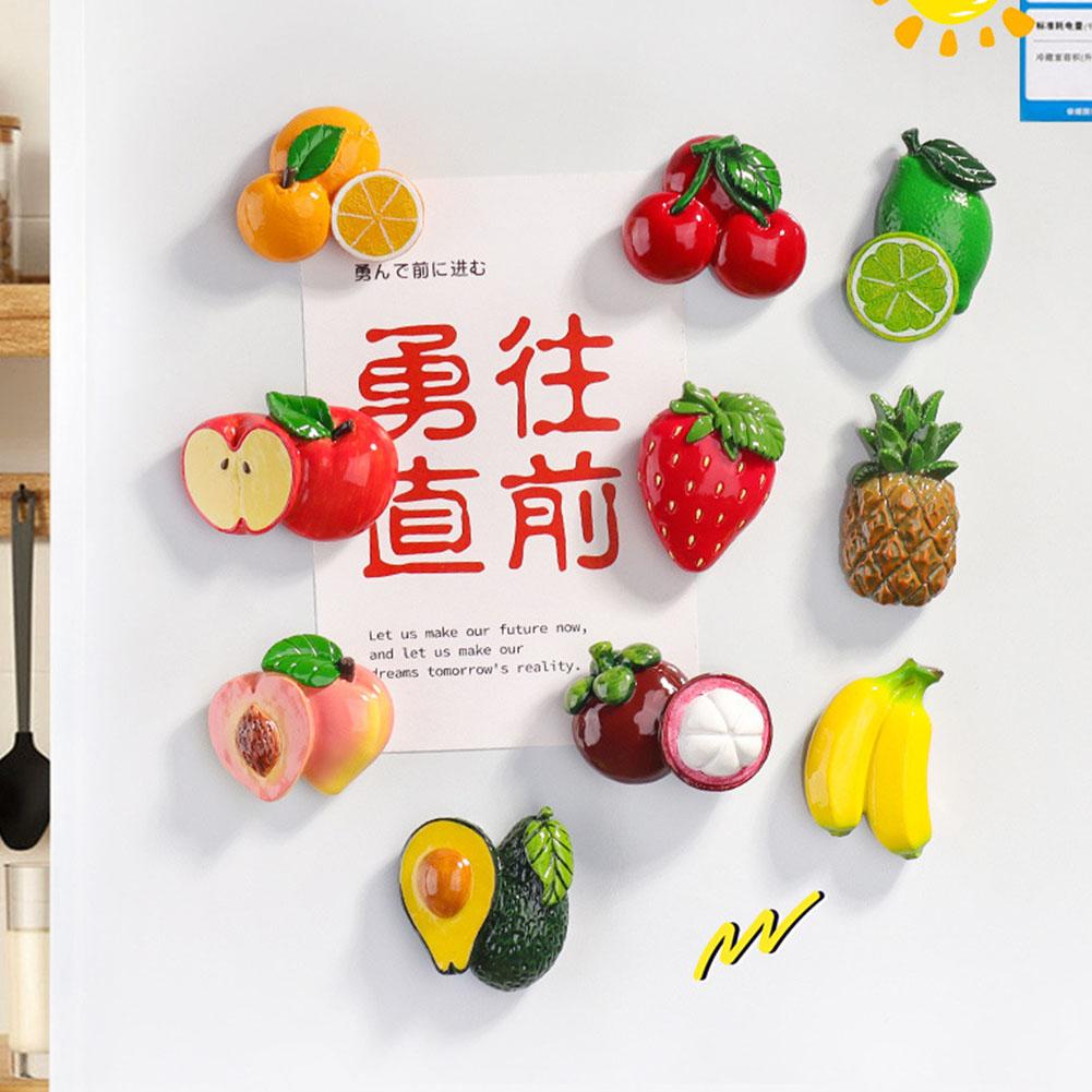 Realistic Food Magnetic Stickers