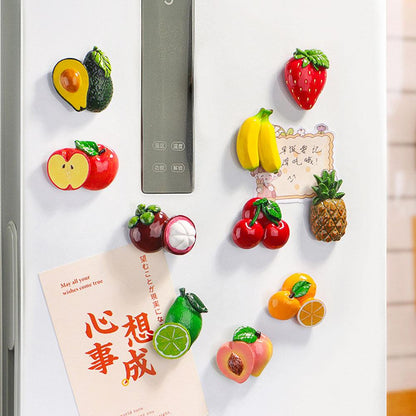 Realistic Food Magnetic Stickers