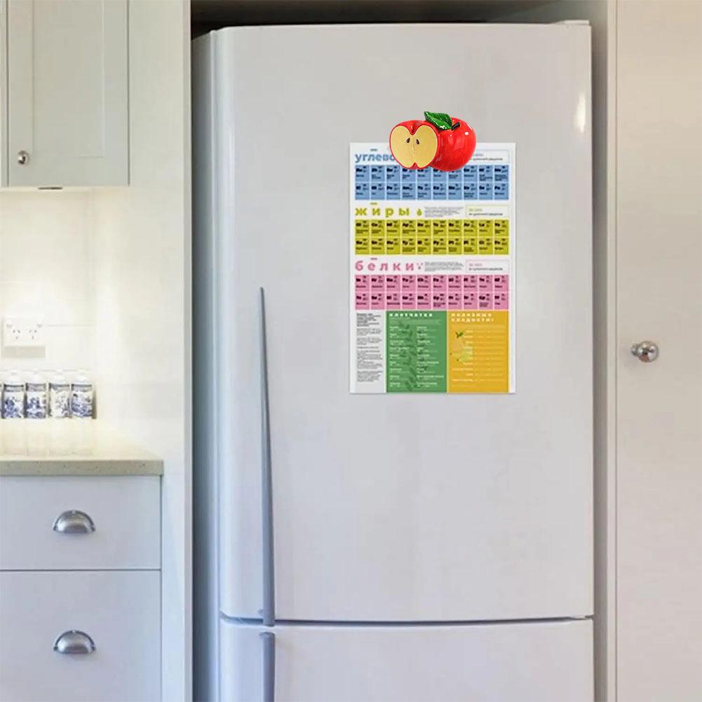 Realistic Food Magnetic Stickers