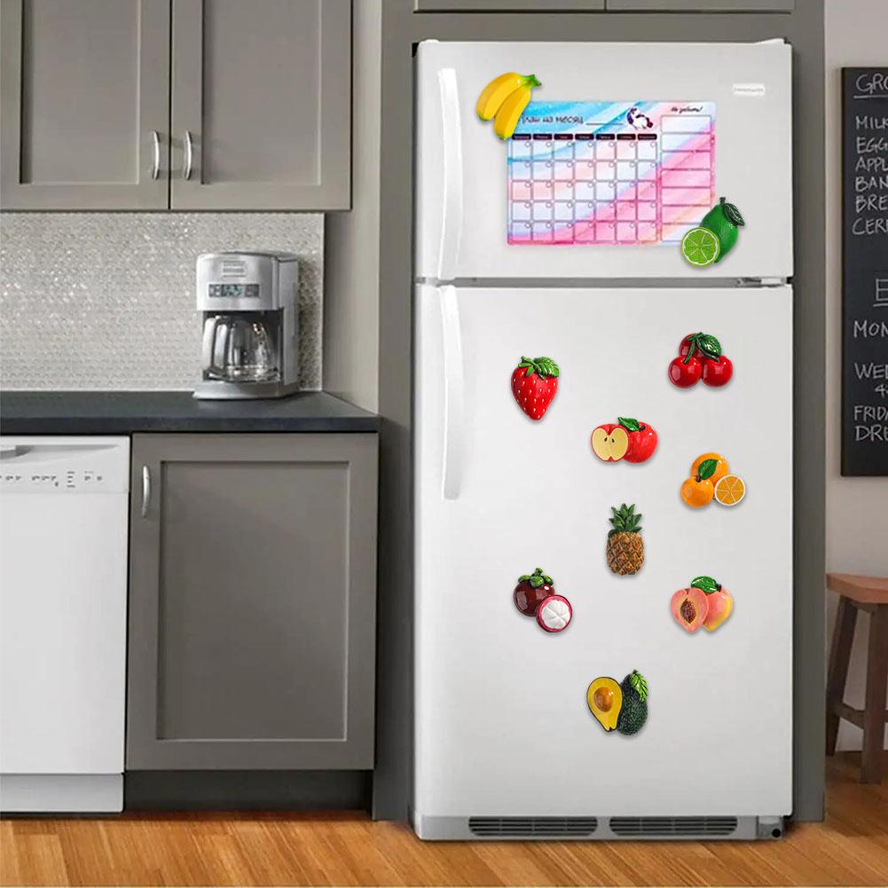 Realistic Food Magnetic Stickers