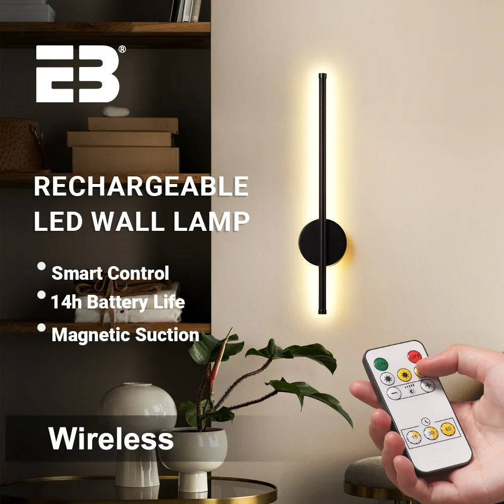 Rechargeable 50cm LED Wall Light