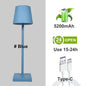 Rechargeable Aluminum Desk Lamp - 5200mAh