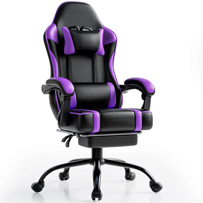 Reclining PU Leather Gaming Chair