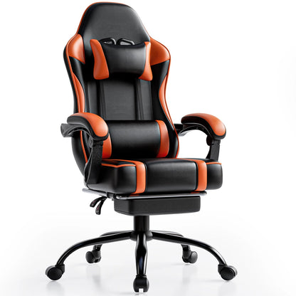 Reclining PU Leather Gaming Chair