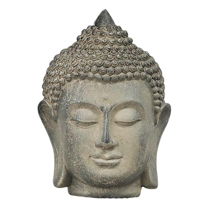 Resin Buddha Head Statue Ornament