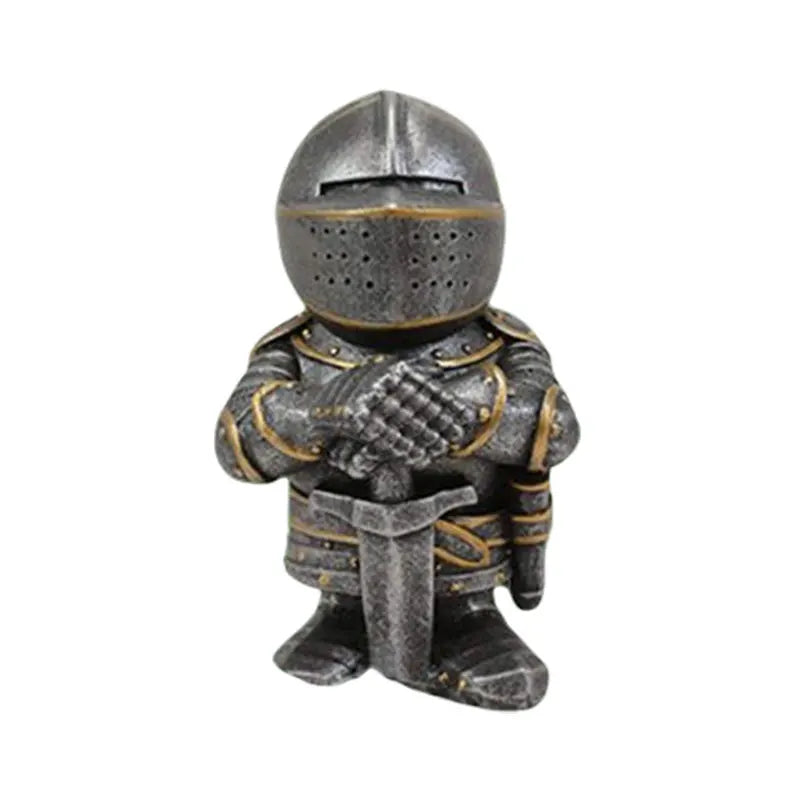 Resin Knight Gnome Garden Statue