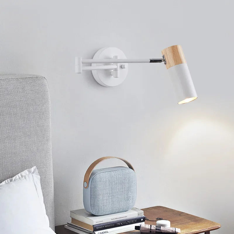 Retractable LED Modern Wall Lamp