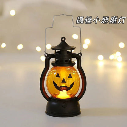 Retro Flameless Candle Holder Lantern