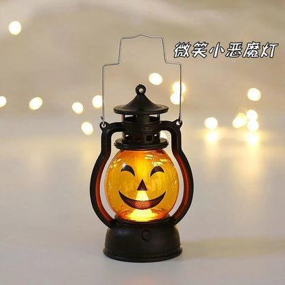 Retro Flameless Candle Holder Lantern