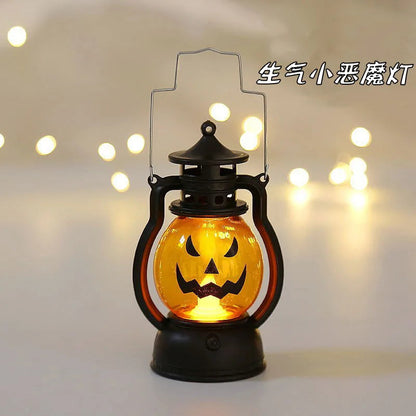 Retro Flameless Candle Holder Lantern