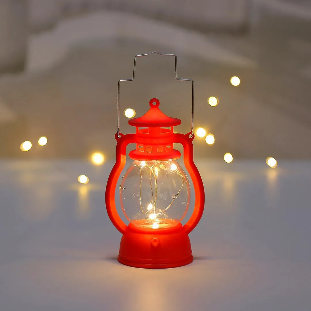 Retro Flameless Candle Holder Lantern