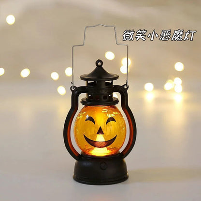 Retro Flameless Candle Lantern Holder