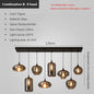 Retro Glass Pendant Light - E27