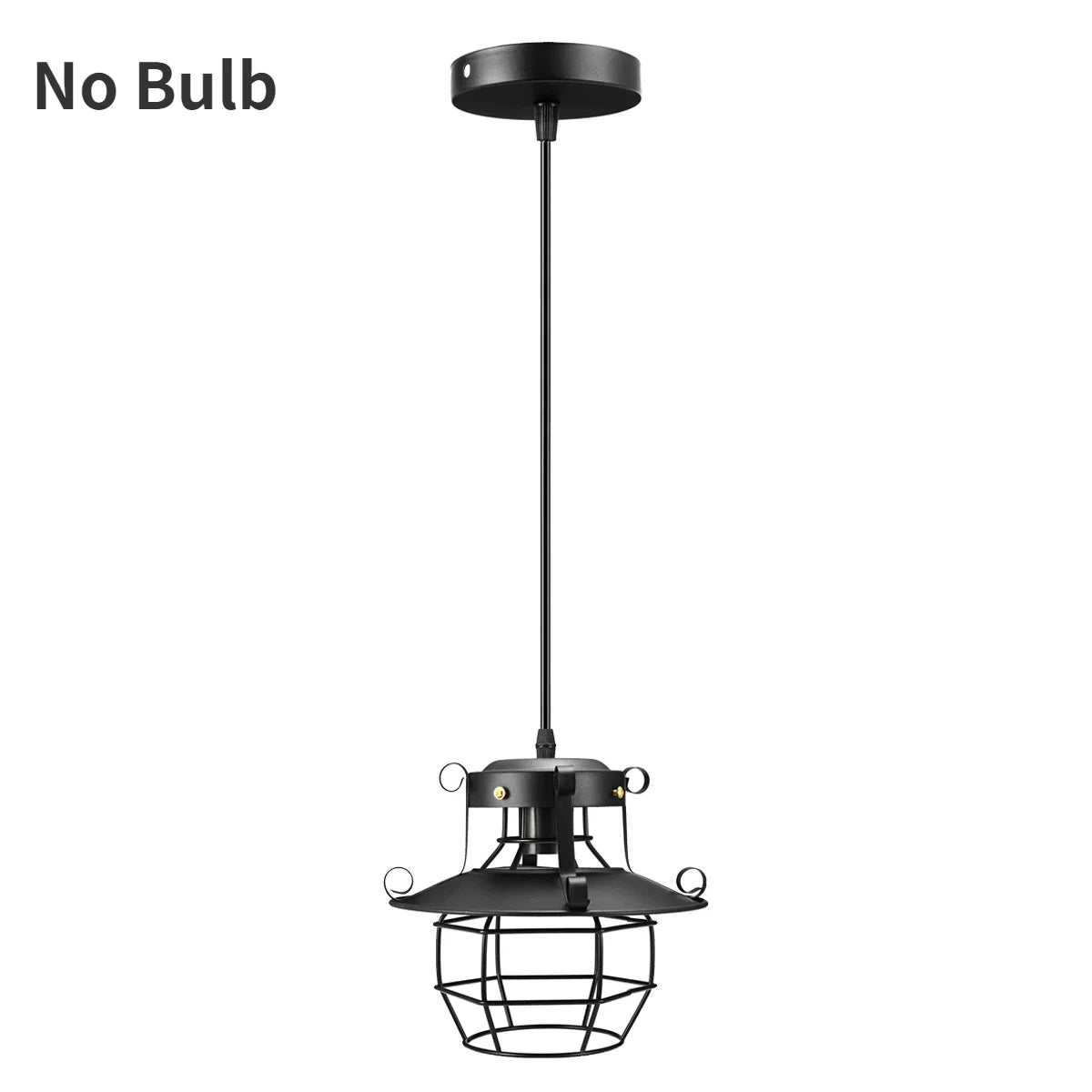 Retro Industrial Chandelier Pendant Light