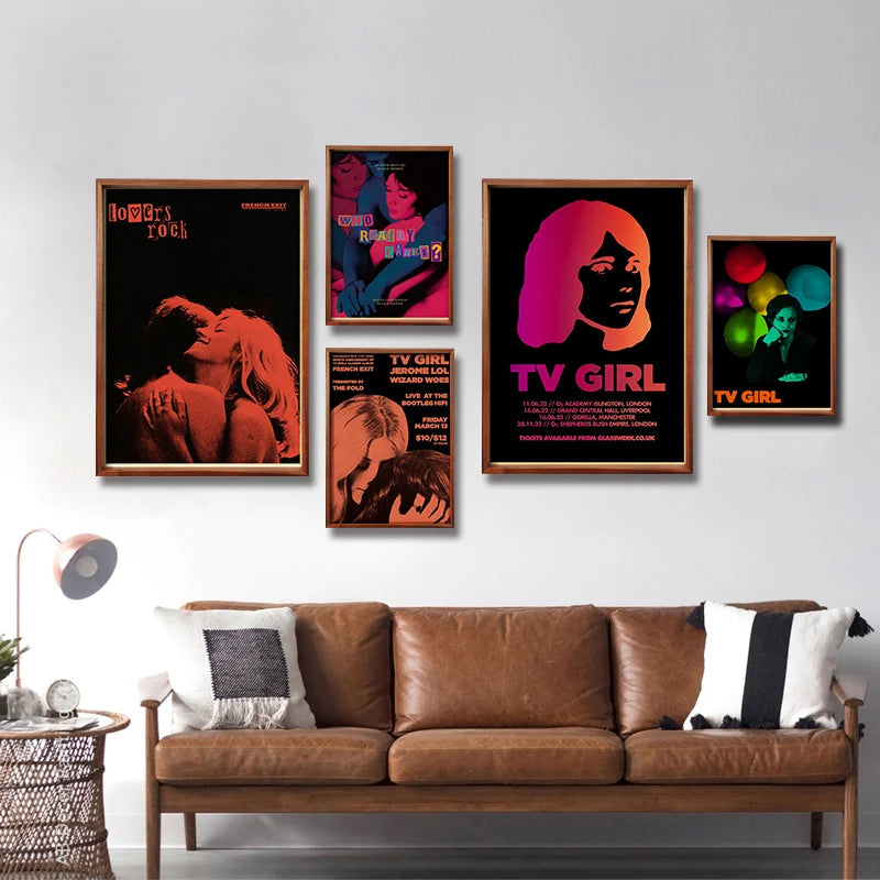 Retro Kraft Paper Art Poster