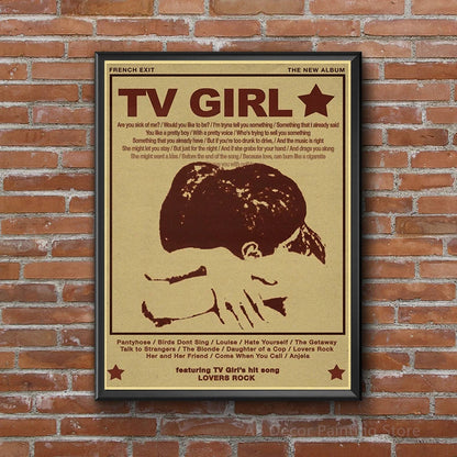 Retro Kraft Paper Art Poster