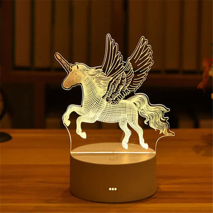 Romantic 3D Acrylic LED Night Light