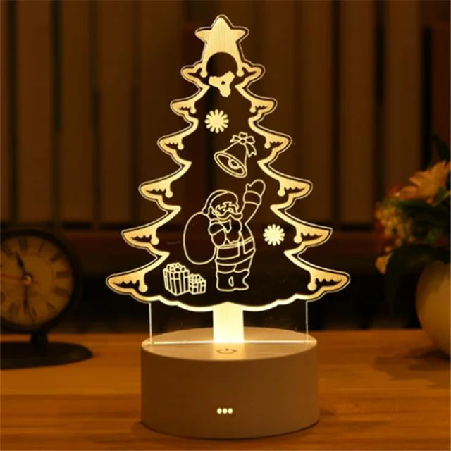 Romantic 3D Acrylic LED Night Light